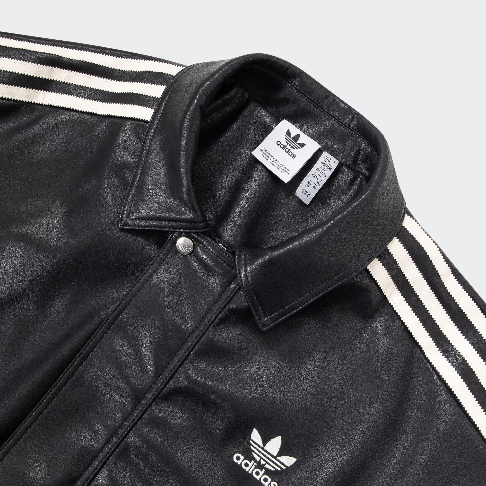Adidas Originals x FEIFEI RUAN FW23 Leather Jacket Unisex