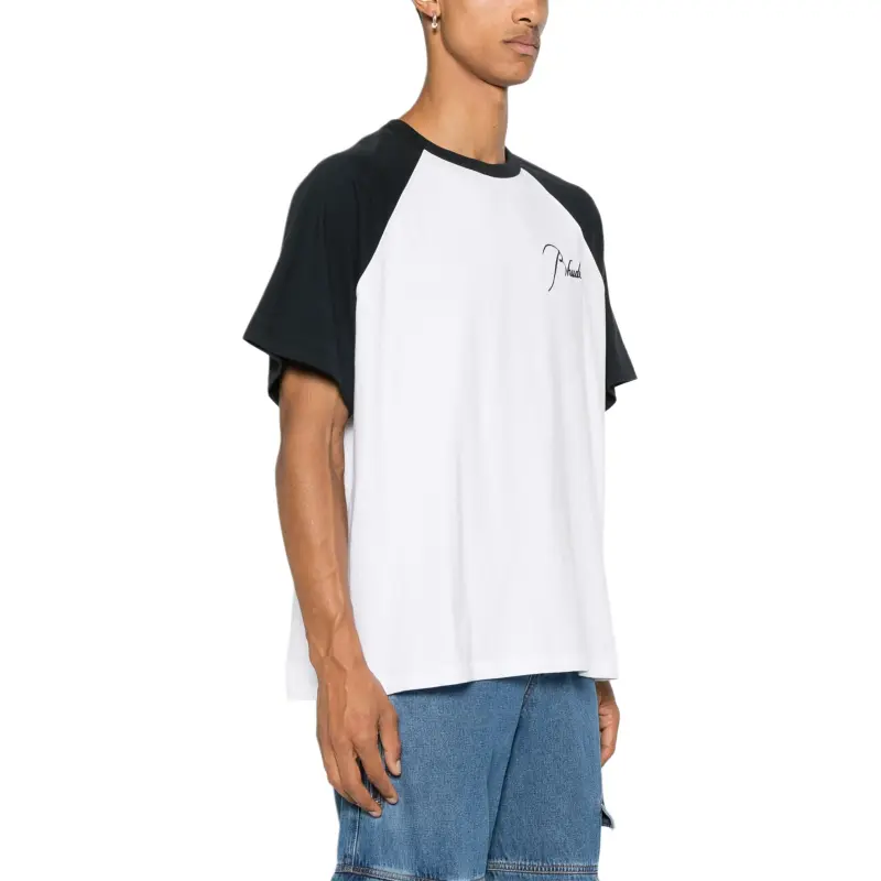 RHUDE Logo Raglan T shirt-3