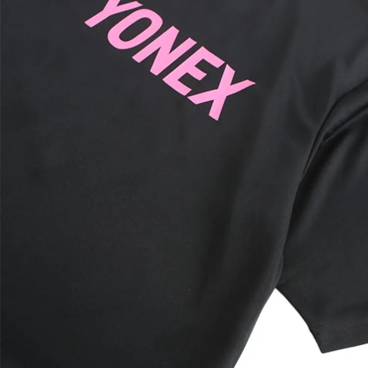 YONEX T Shirts Men Black-3