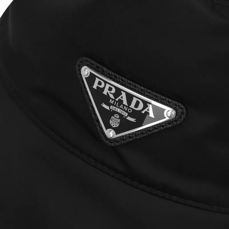 PRADA   Bucket Hats Men's Black-4