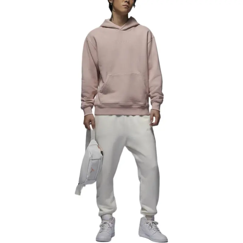 Jordan AirJordan Wordmark Sweatshirt Men's Oxford Pink-3