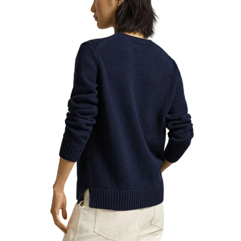 Polo Ralph Lauren Bear Intarsia Crewneck Jumper-4