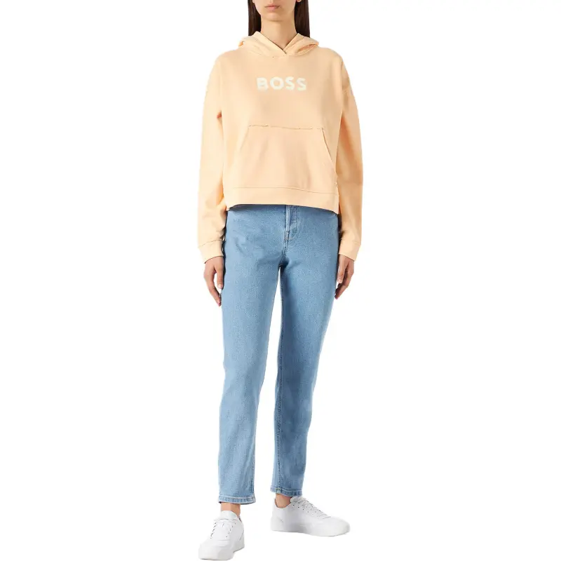 HUGO BOSS Sweatshirts Women's Light Pink Orange-4