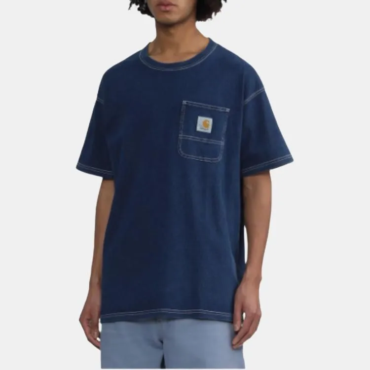 Carhartt WIP T-Shirts Unisex NYL/Army Blue-2