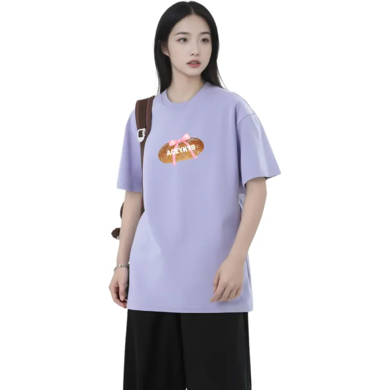 YK&YB T Shirts Unisex Lavender-3