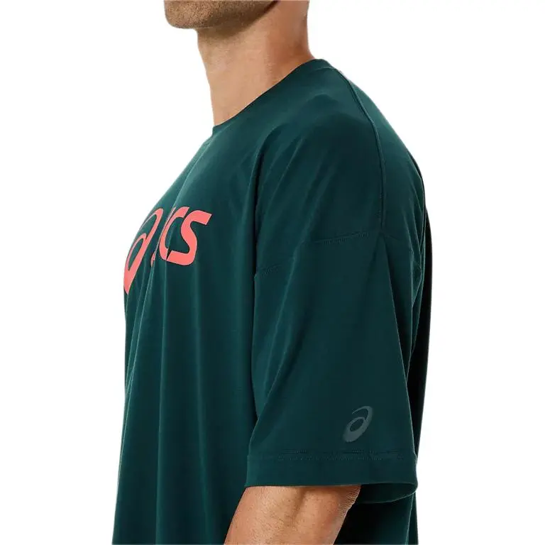 Asics T Shirt Men's Saxon Green-3