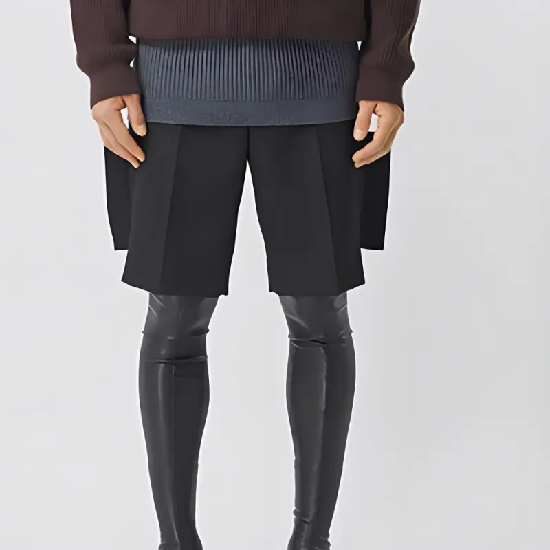 Burberry Panel Detail Shorts-2