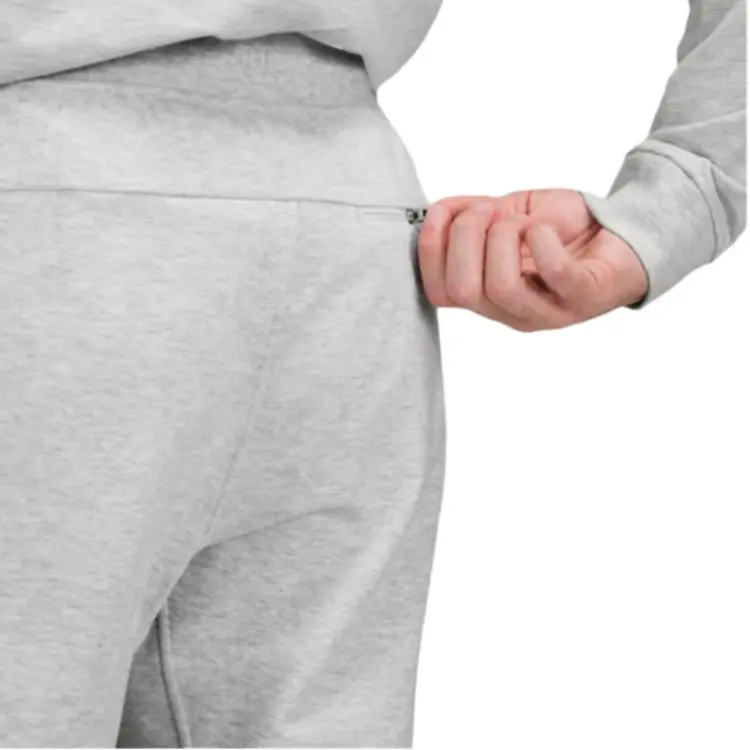 Lululemon Knitted Sweatpants Men's Mixed Color Super Light Gray/Sea Salt Color-2