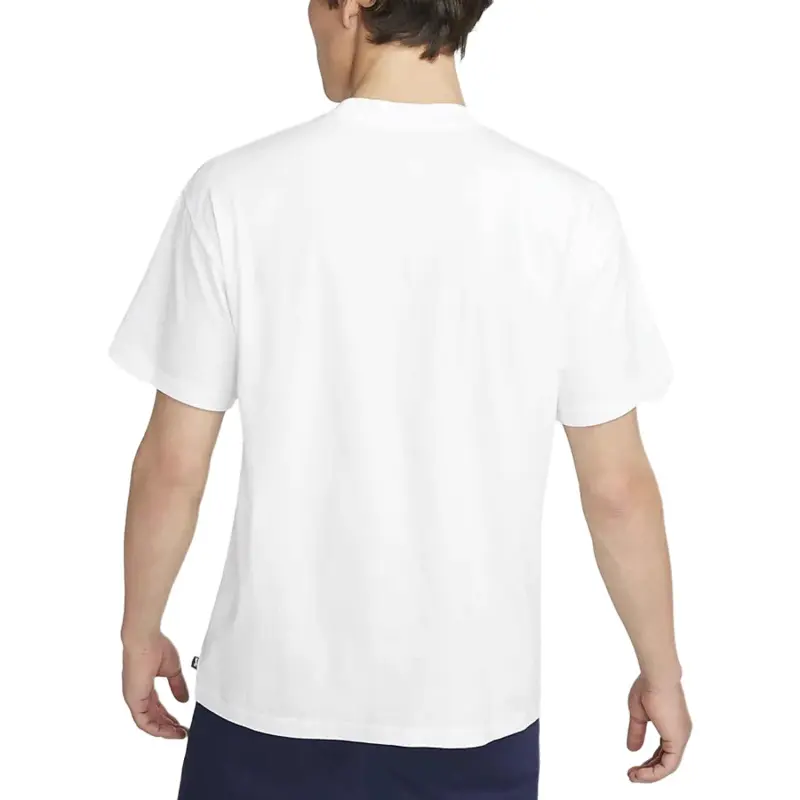 Nike T Shirts Men White-5