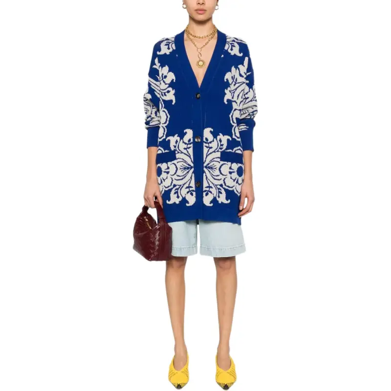 ETRO Floral jacquard Cardi coat-1