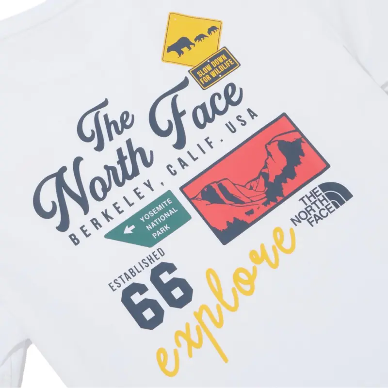 THE NORTH FACE T Shirt Men's White-2