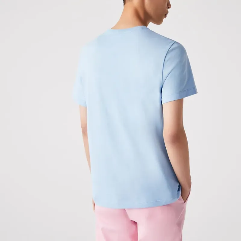 LACOSTE SS22 T Shirt Men's Sky Blue-3