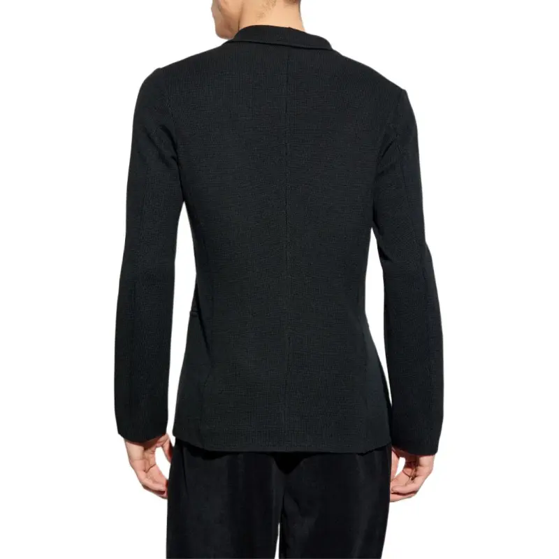 GIORGIO ARMANI Double breasted Jacket In Virgin Wool And Cashmere-3