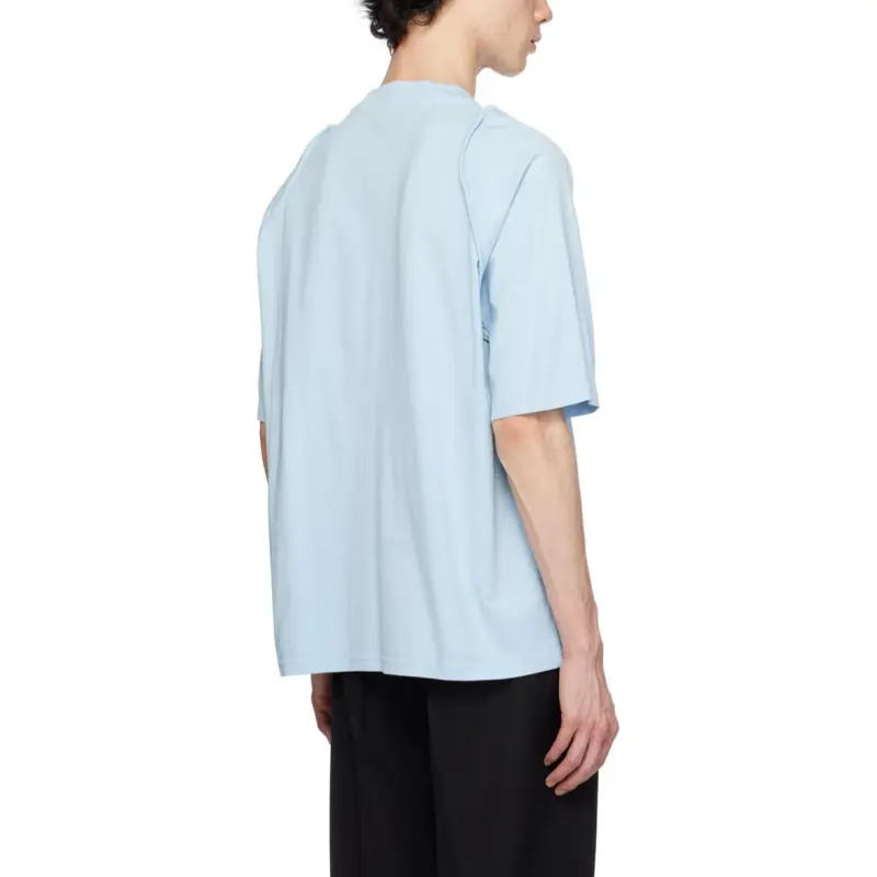 Jacquemus Logo Embroidered Crewneck T Shirt-2
