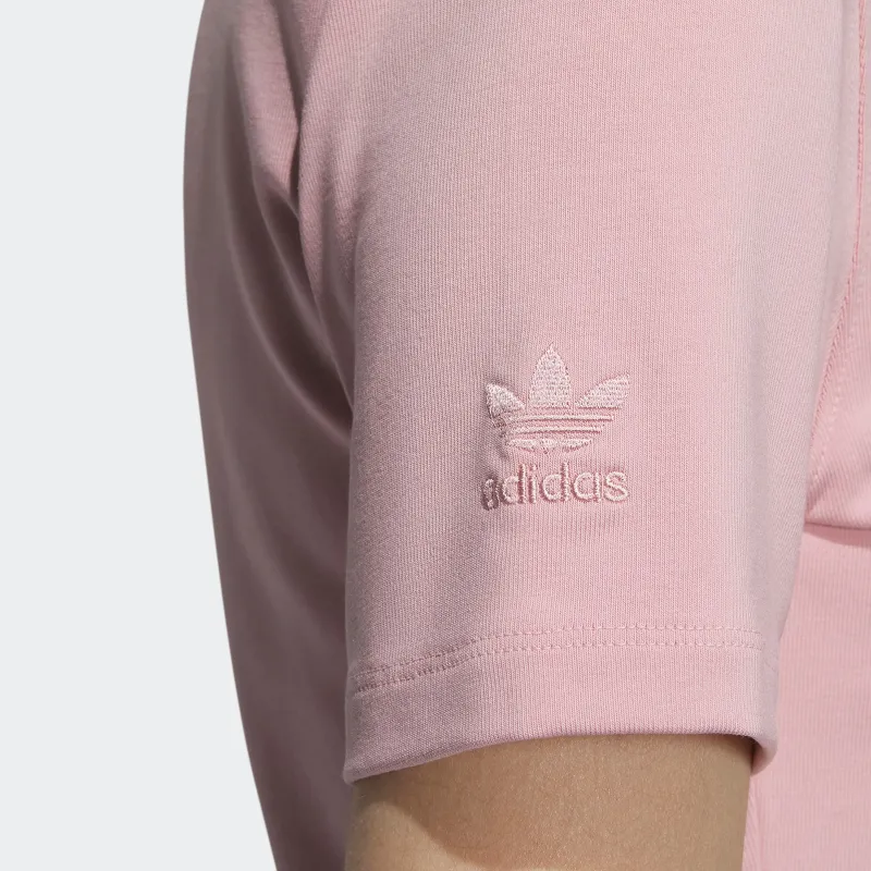 Adidas Originals Monkey Kingdom Crop Tops Women's Miracle Purple Pink-5