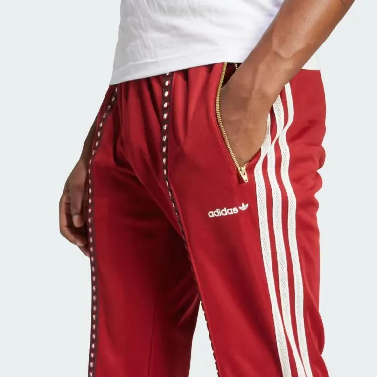 Adidas Originals Adidas Originals Clothing Knitted Sweatpants Men's Rusty Red-4