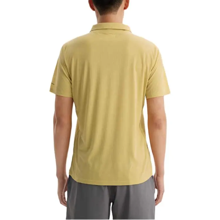 Columbia Polo Shirts Men Gold-3
