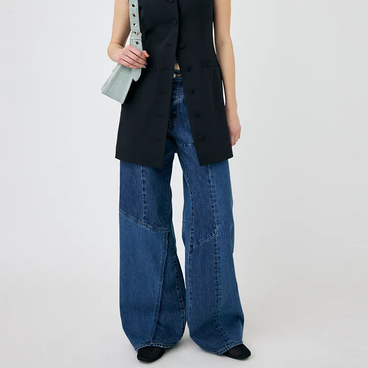 MOUSSY Jeans Women's Blue-4