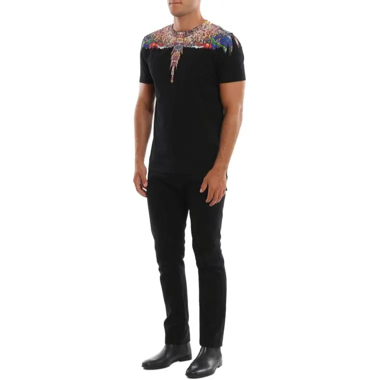 MARCELO BURLON COUNTY OF MILAN T Shirt Men's Black-4