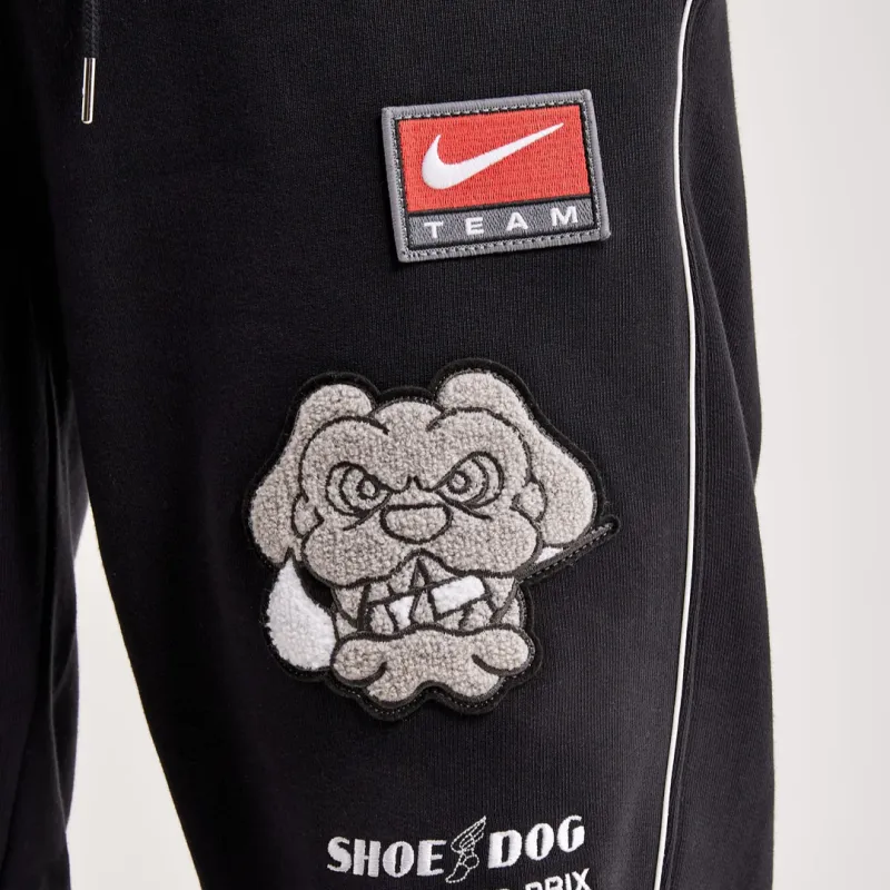 Nike Sportswear Joggers De Tejido Fleece Para Hombre Knitted Sweatpants Men's Black-3