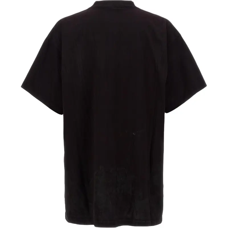 Balenciaga Bb Logo Printed Large Fit T Shirt-1