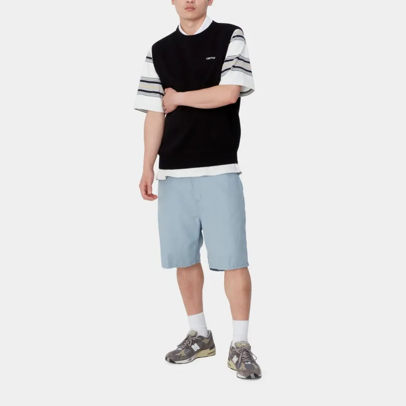 Carhartt WIP FW24 Casual Shorts Men Light Blue-2