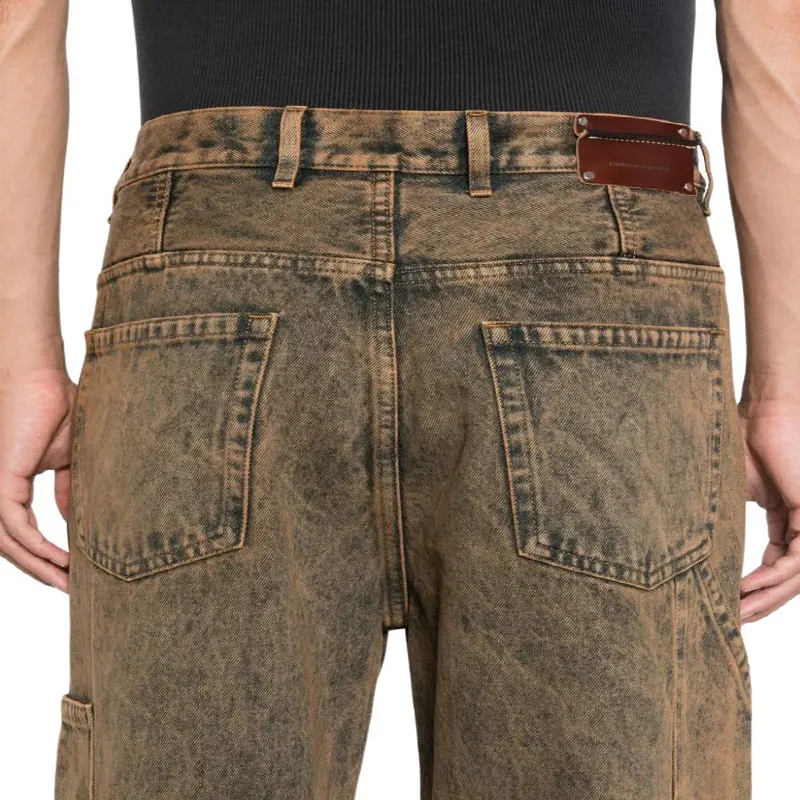 DRIES VAN NOTEN Jeans Men's Green-5