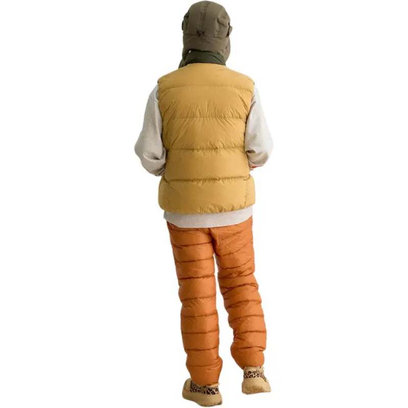 NANGA MAZENO RIDGE VEST Vest Unisex Beige Yellow-4
