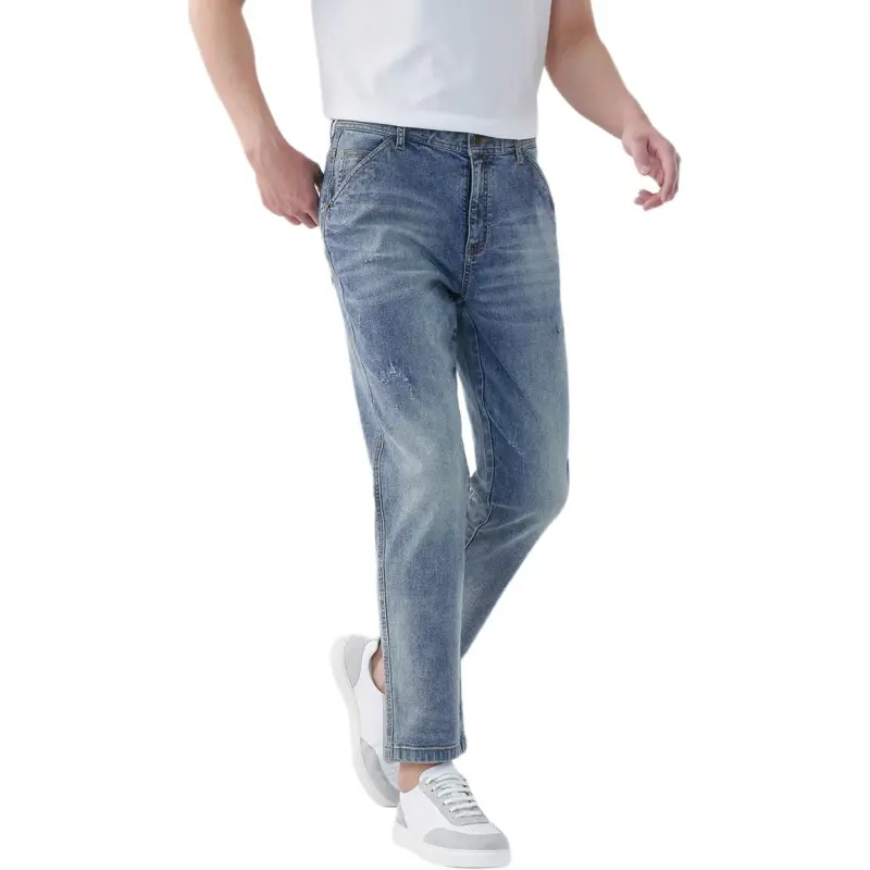 GOLDLION Jeans Men's Light Blue-3