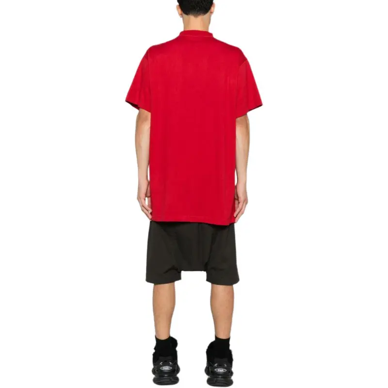 Balenciaga Logo Printed Crewneck T Shirt-4