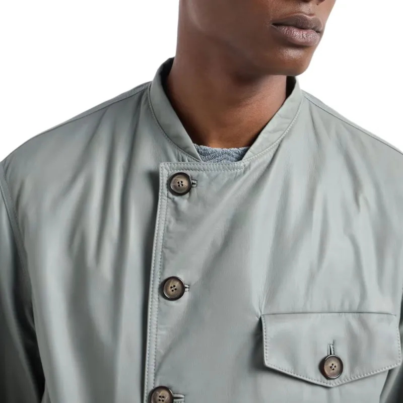 GIORGIO ARMANI Glove quality Nappa leather Blouson-4