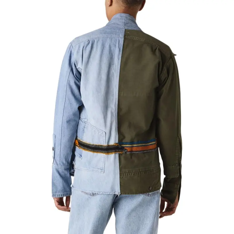 GREG LAUREN Asymmetric design Jacket-2