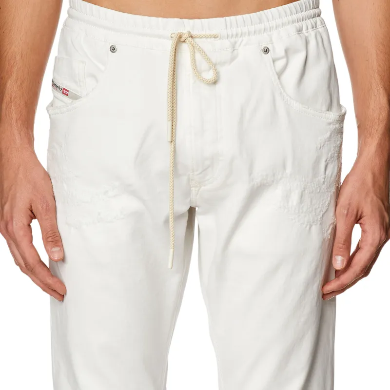 DIESEL Jeans Men White-4