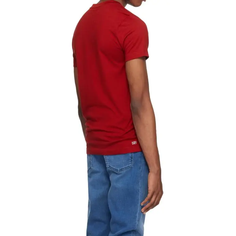 LACOSTE T Shirts Men Red-4