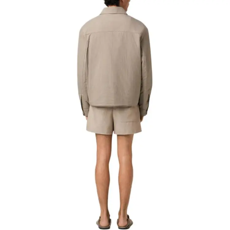 AMIPARIS Paris Ami De Coeur Padded Overshirt-2