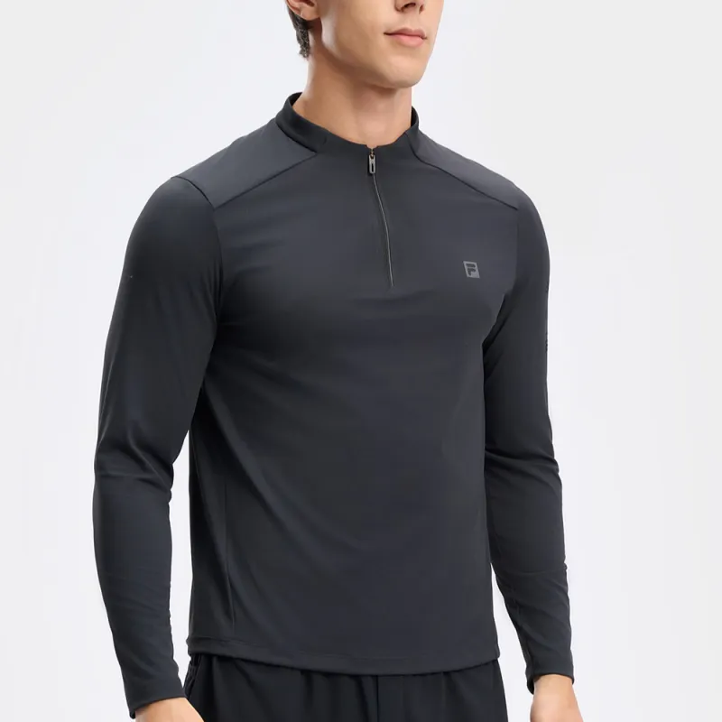 FILA Fitness Casual Sportswear Men Pitch Black-1