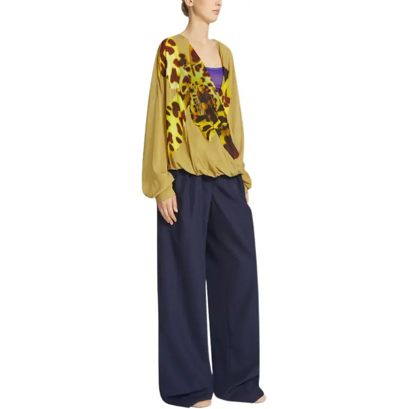 DRIES VAN NOTEN Draped Blouse-3