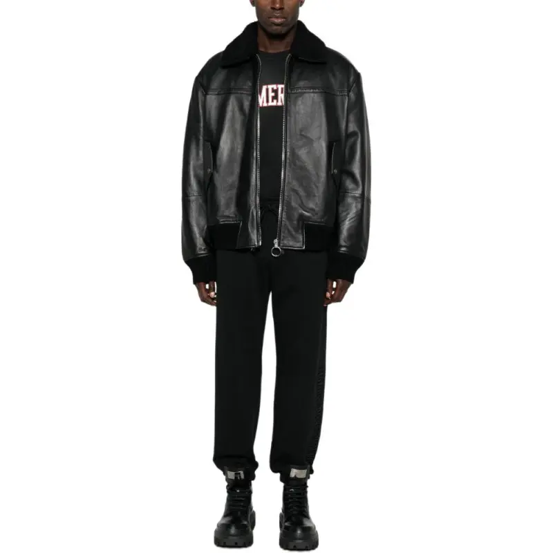 VERSACE JEANS COUTURE Leather Jacket-2