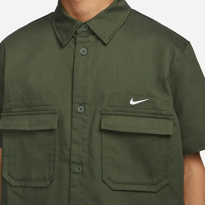 Nike Shirts Men Khaki Green-2
