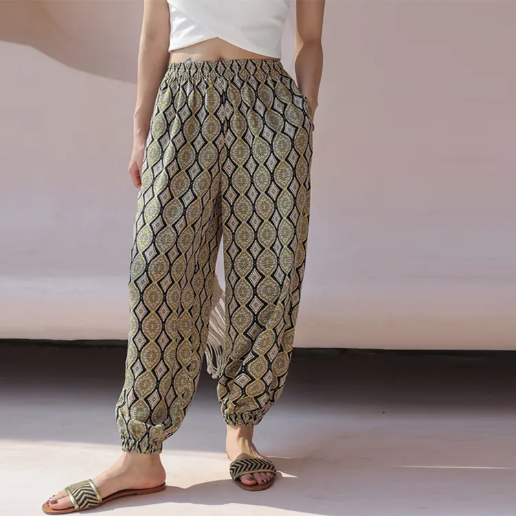 Migu Casual Pants Women's Multicolor-2