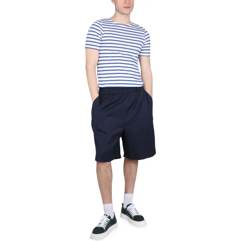 AMIPARIS Elasticated Waist Shorts-5