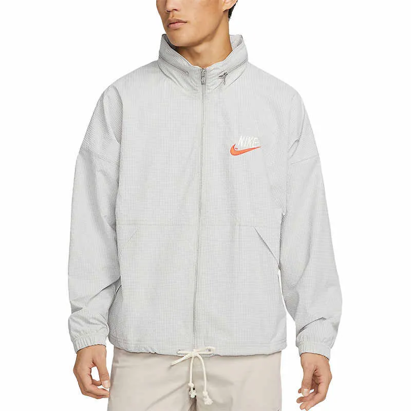 Nike Jackets Men Light Iron Ore Gray-2