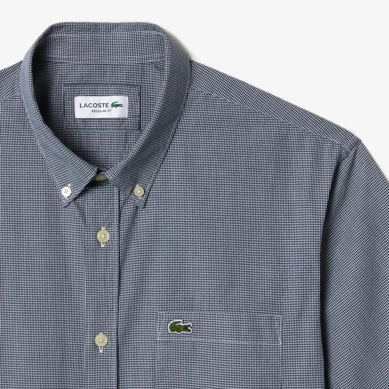 LACOSTE Shirt Men's Medium Gray-4