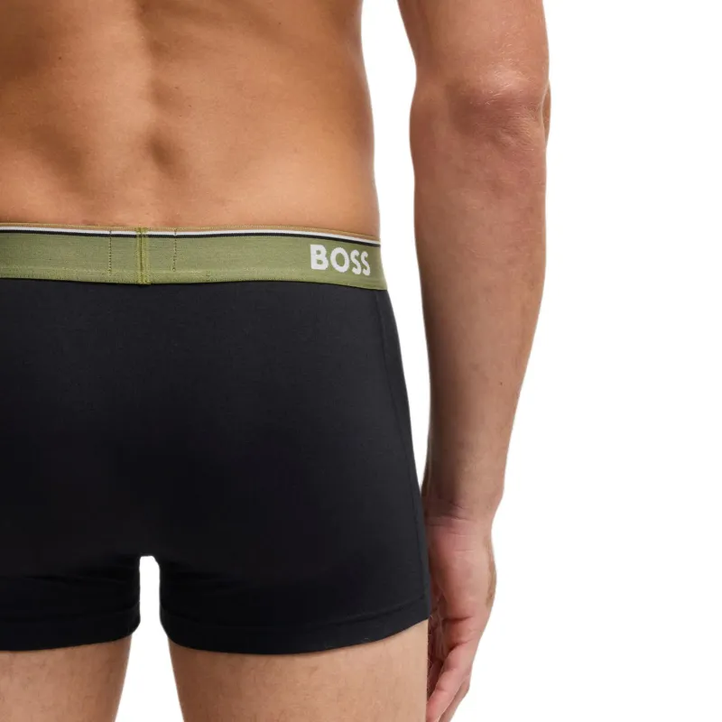 HUGO BOSS Logo print Boxers Pack Of Three-2