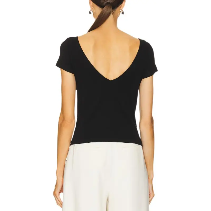 St.Agni T Shirts Women's Black-1