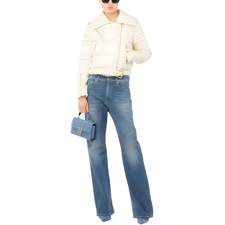 PINKO Padded Off-centre Jacket-3