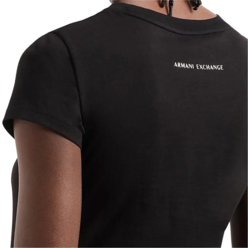 ARMANI EXCHANGEAE T Shirt Women's Black-4