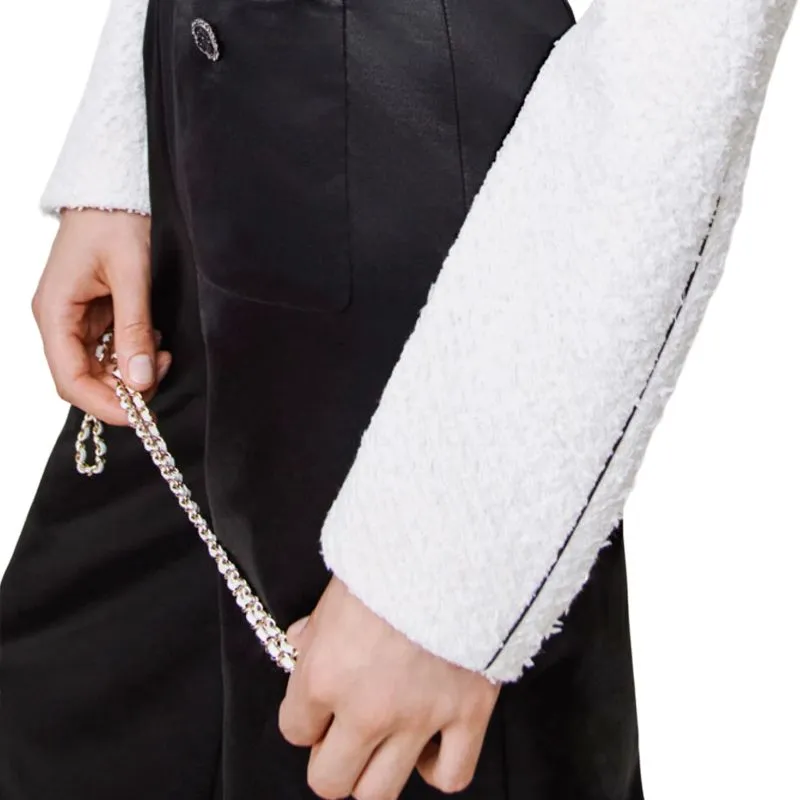CHANEL Casual Pants Women's Black-3