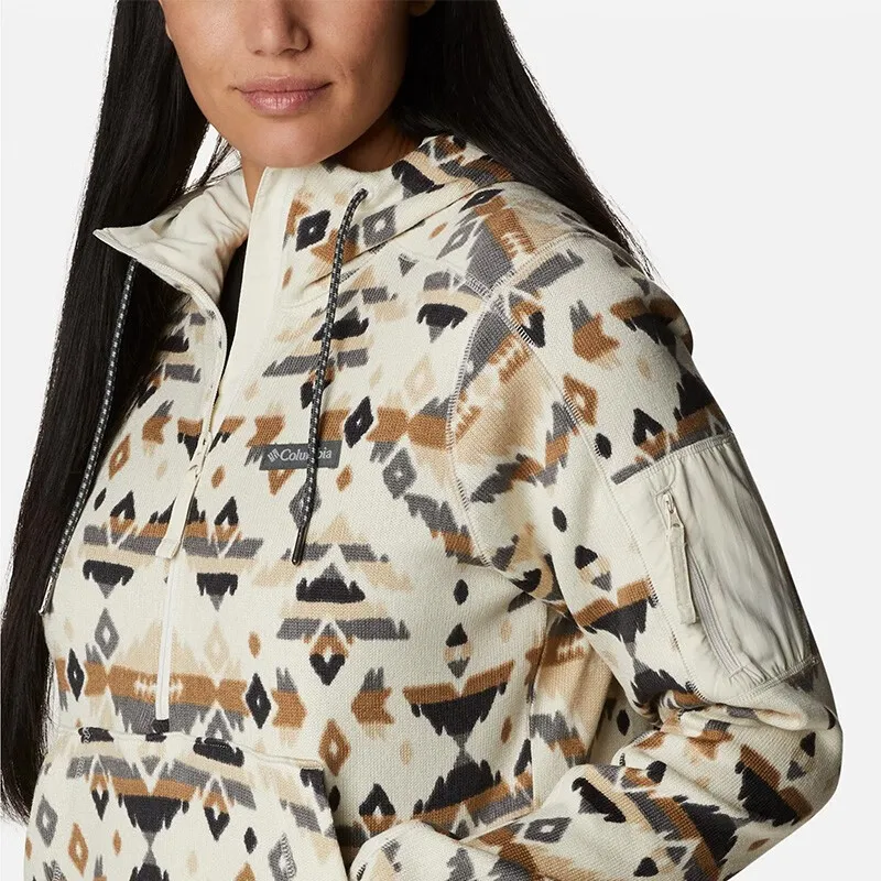 Columbia Sweatshirt Women's Beige-4