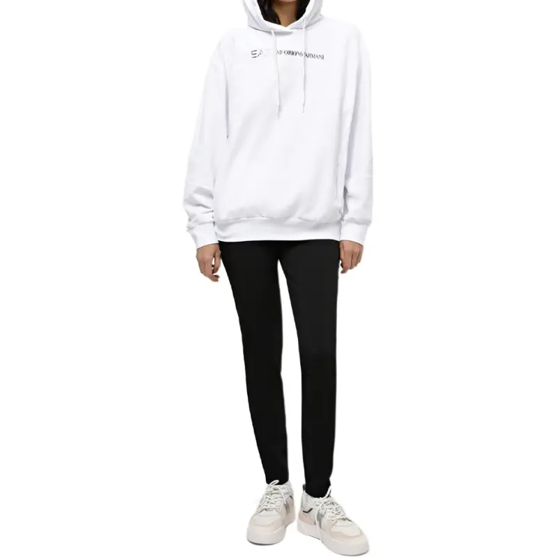 EMPORIO ARMANI EA7 FW23 Sweatshirt Women's White-5